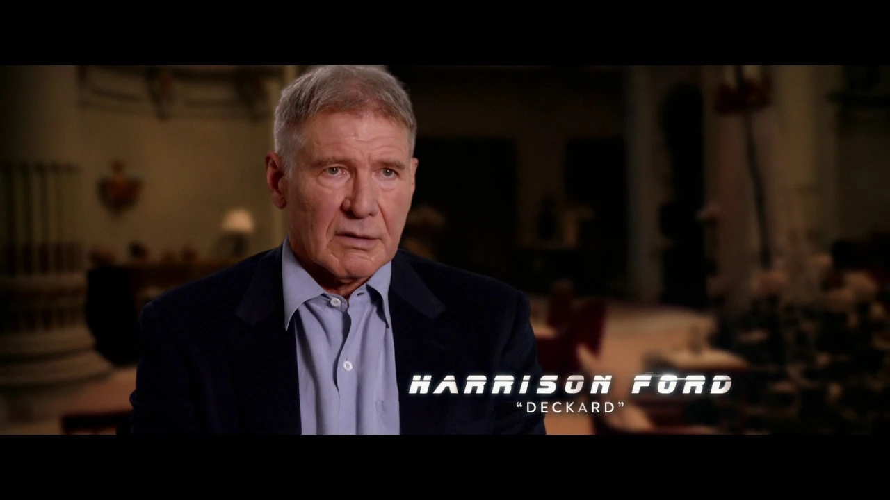 BLADE RUNNER 2049 - Harrison Ford Featurette